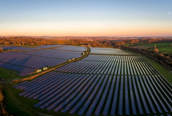 2024 Borzesti punerea in functiune a primului megawatt de energie fotovoltaica Parc Fotovoltaic
